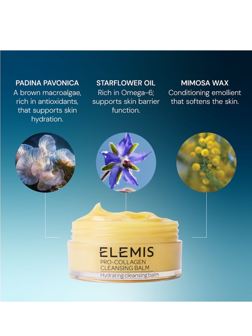 Elemis Pro-Collagen Makeup Melting Cleansing Balm 100g - Picture 5 of 9